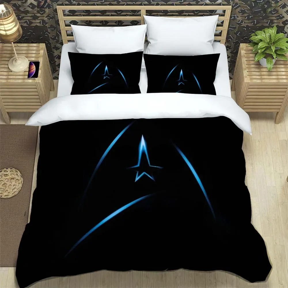 Cartoon Star Trek Logo Bettbez – Home Decor Logo Bewertung und Preis