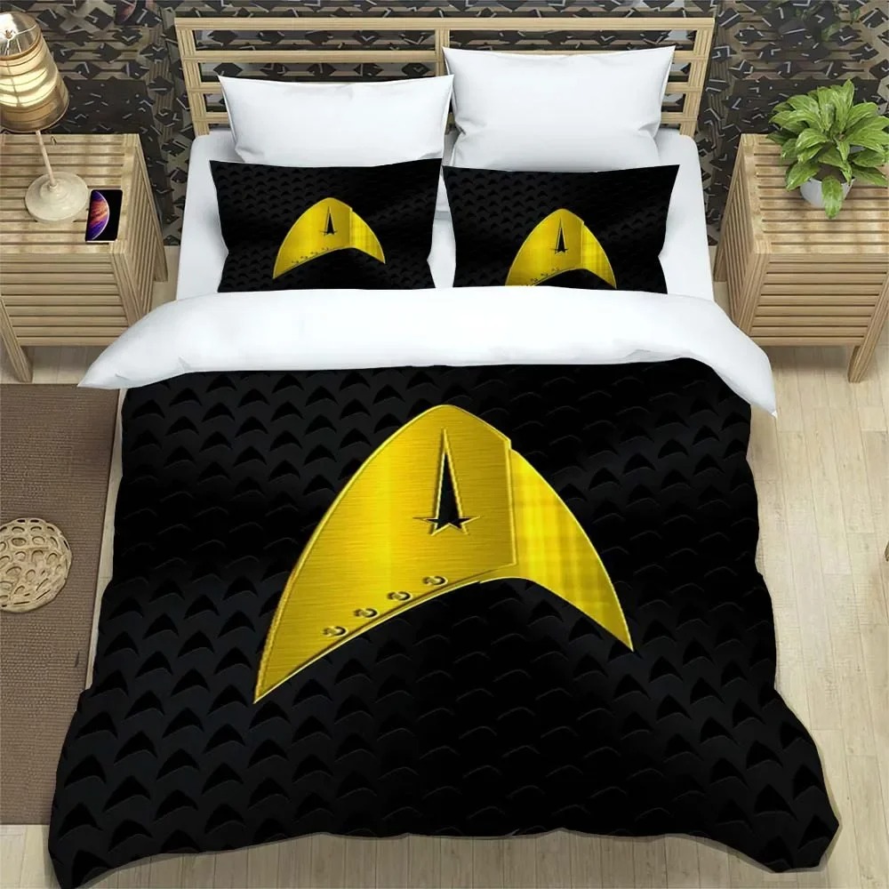 Cartoon Star Trek Logo Bettbez – Home Decor Logo Bewertung und Preis