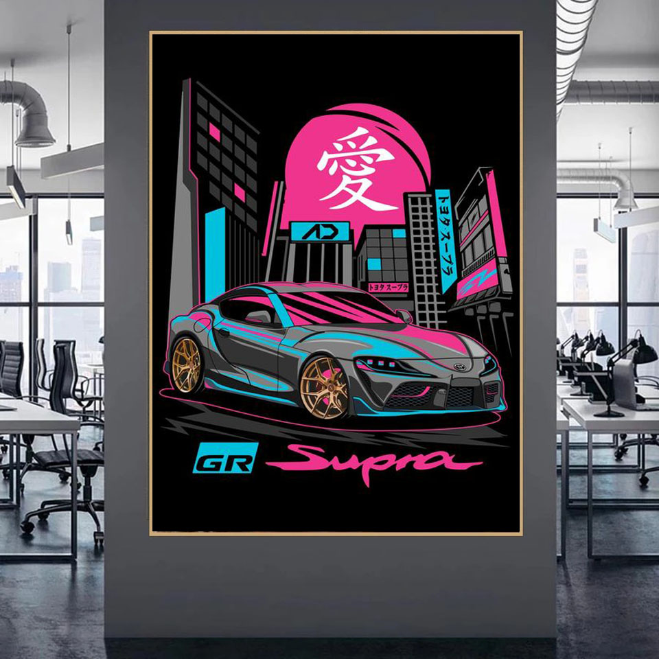 Diamant Malerei Tokyo Street R – Home Decor Tokyo Bewertung und Preis