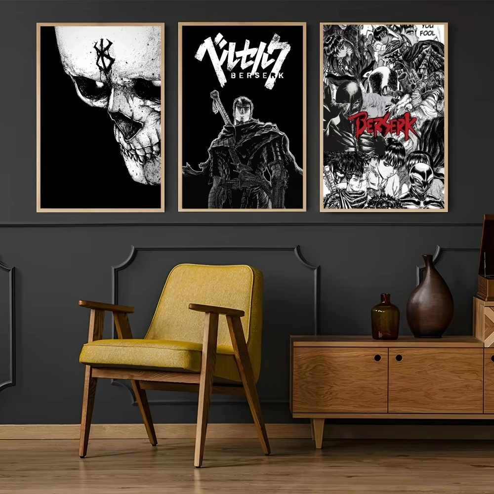 Anime B-berserk Poster, Papier – Home Decor Outside Bewertung und Preis