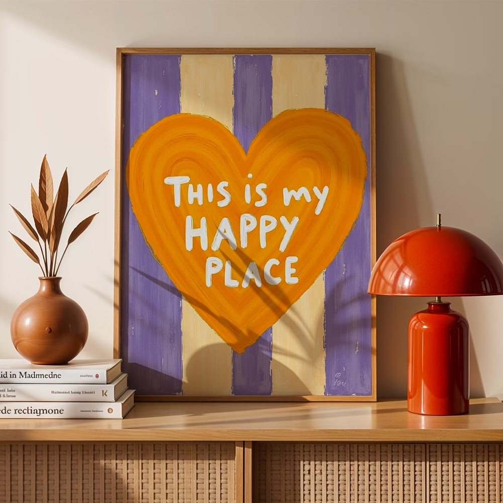Moderner, Retro-Wandkunstdruck – Home Decor Aesthetic Bewertung und Preis