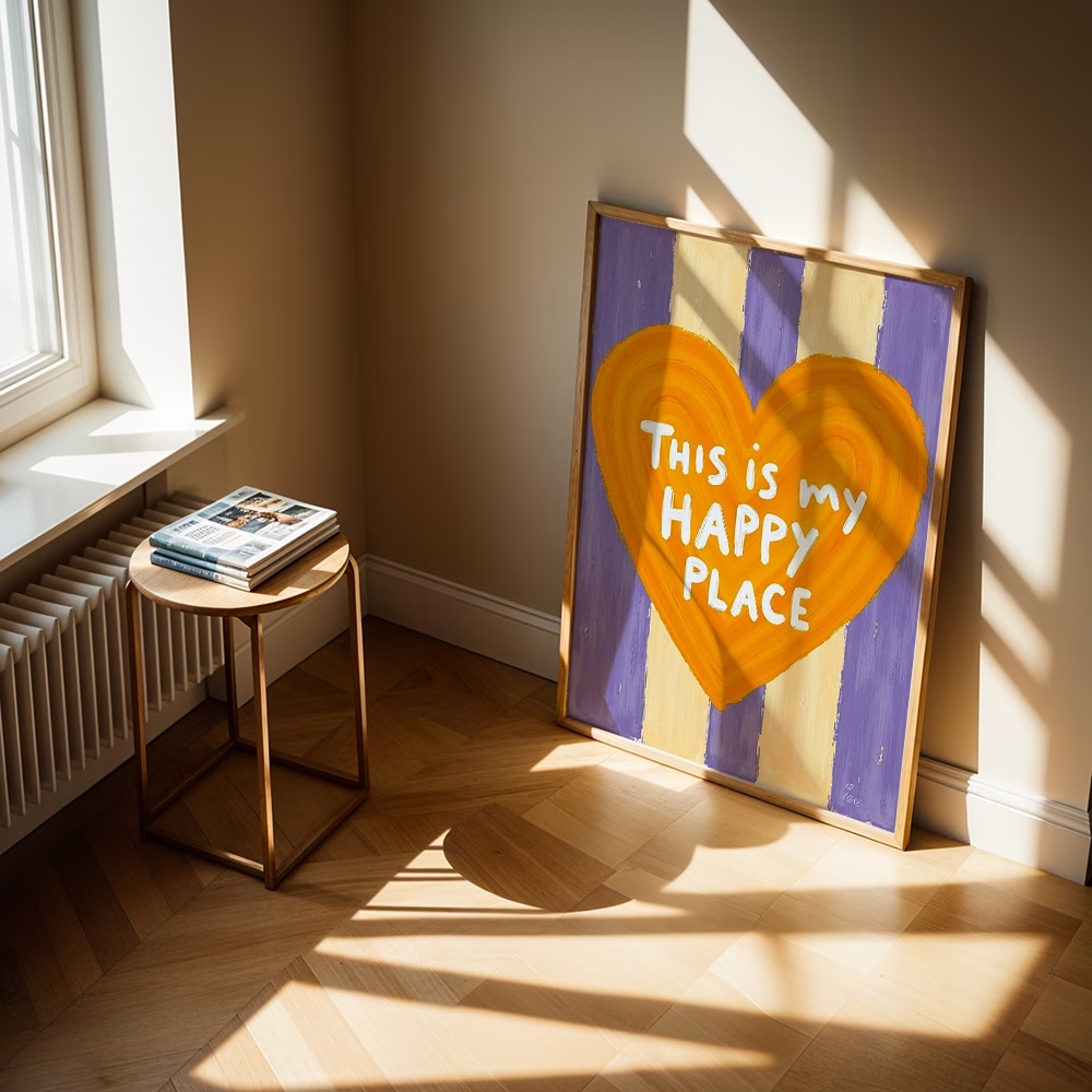 Moderner, Retro-Wandkunstdruck – Home Decor Aesthetic Bewertung und Preis