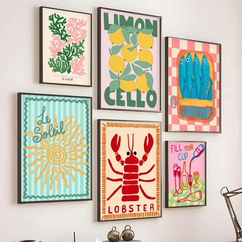 Tropisches Preppy-Poster, Musc – Home Decor Aesthetic Pinterest Bewertung und Preis