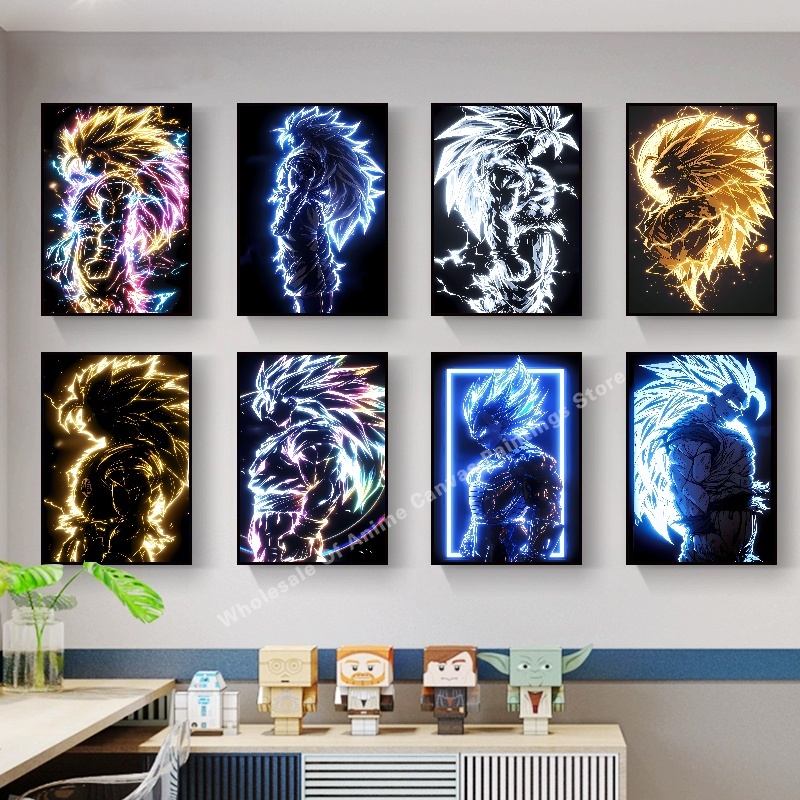 Anime Dragon Ball Wukong Neon  – Home Decor Free Images Bewertung und Preis