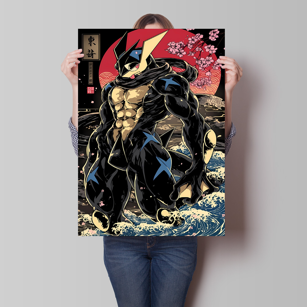 Leinwanddrucke Pokemon Greninj – Home Decor Free Images Bewertung und Preis
