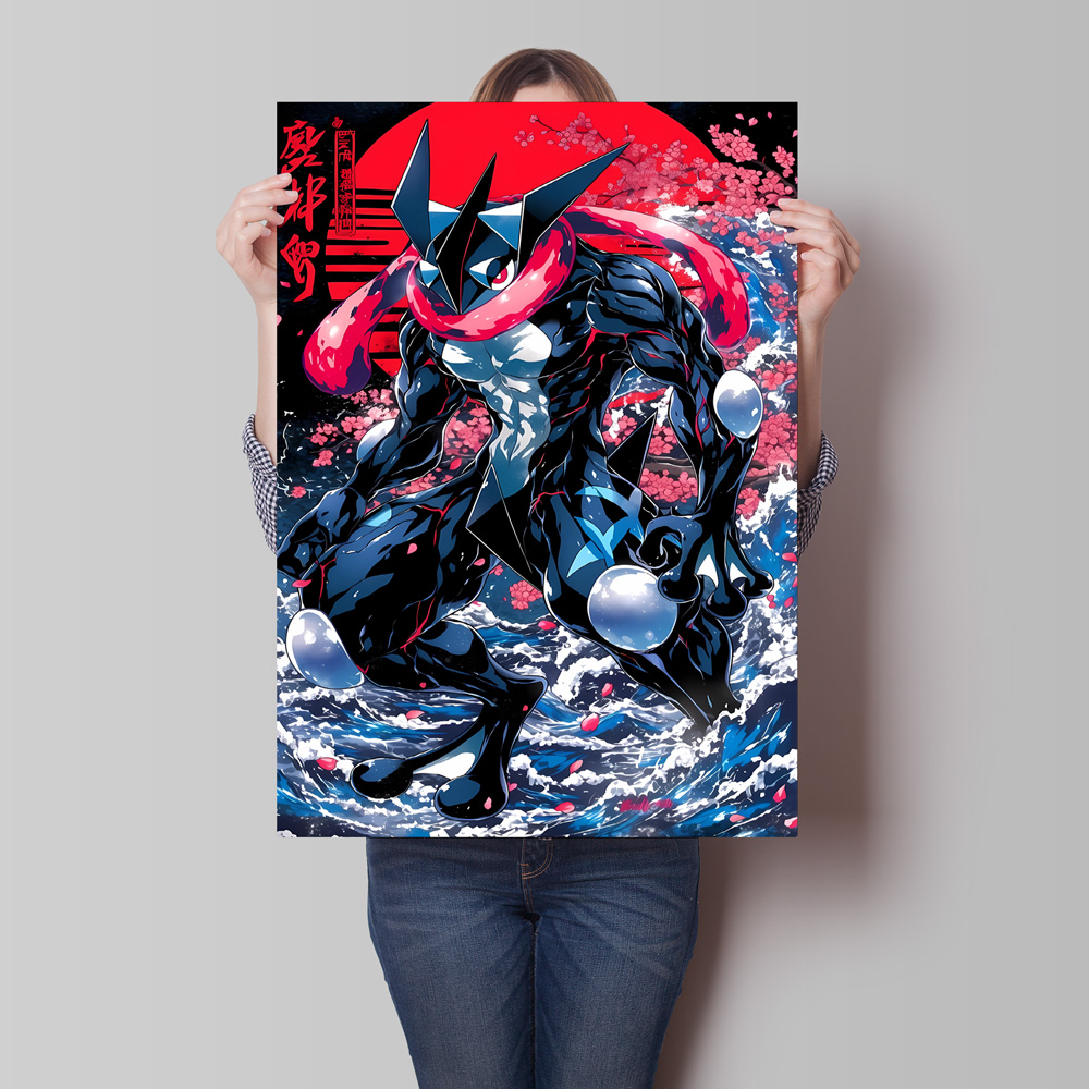 Leinwanddrucke Pokemon Greninj – Home Decor Free Images Bewertung und Preis