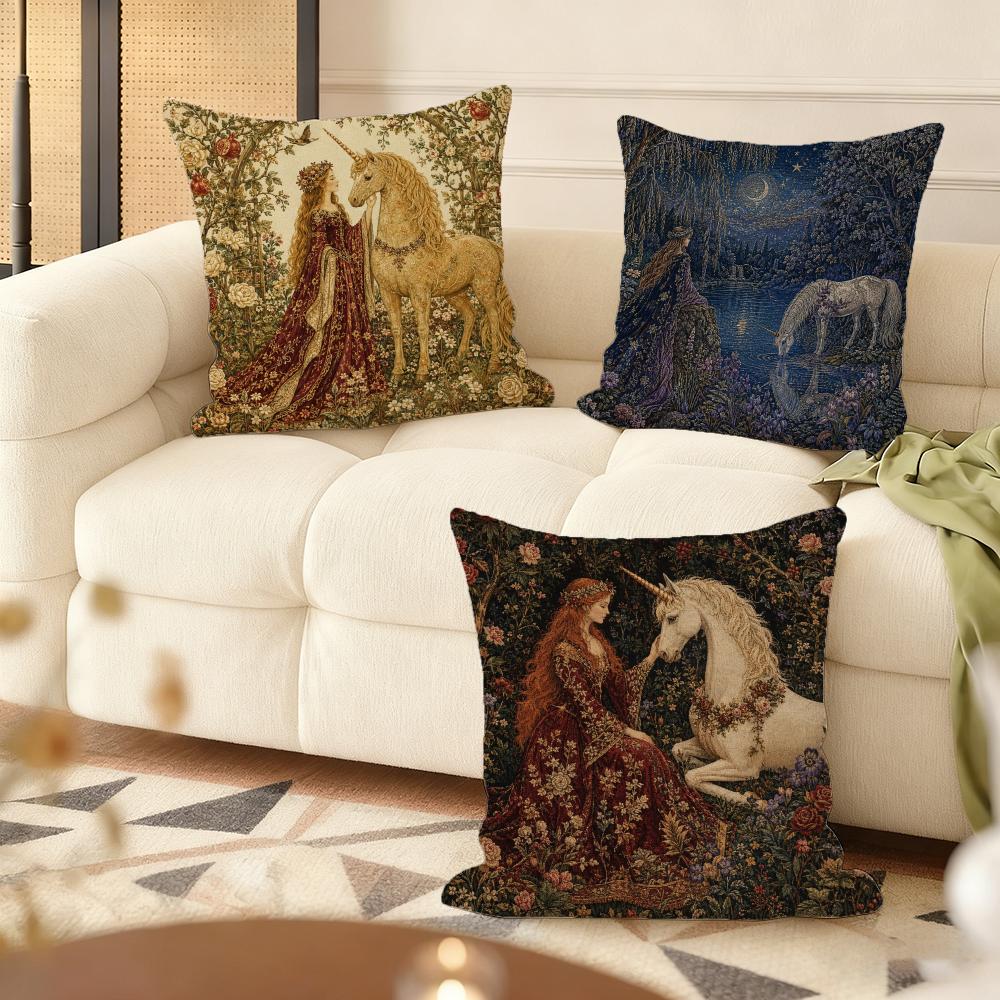 Einhorn-Wald-Romanzen-Kissenbe – Home Decor Aesthetic Bewertung und Preis