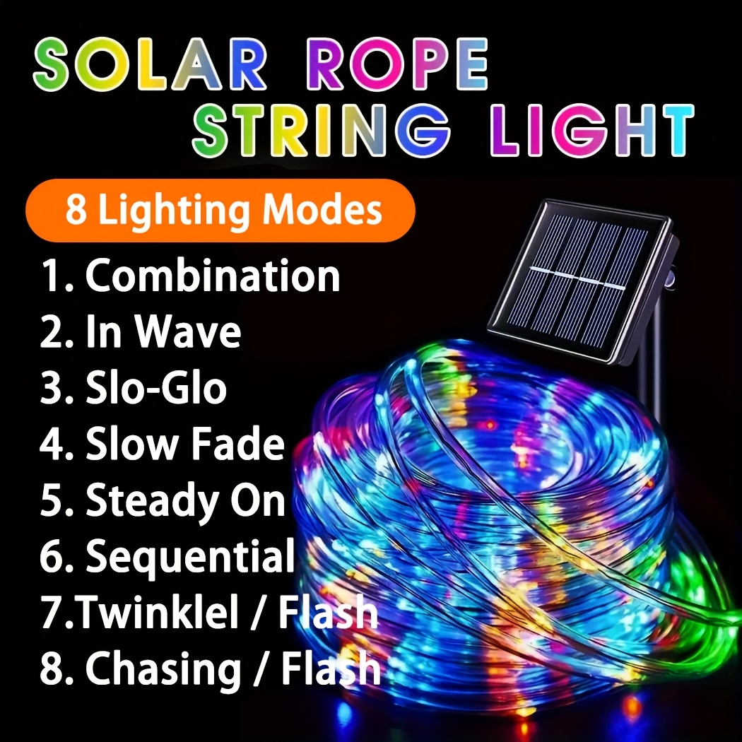 Outdoor Solar-LED-Lichterkette – Home Decor Youtube Bewertung und Preis