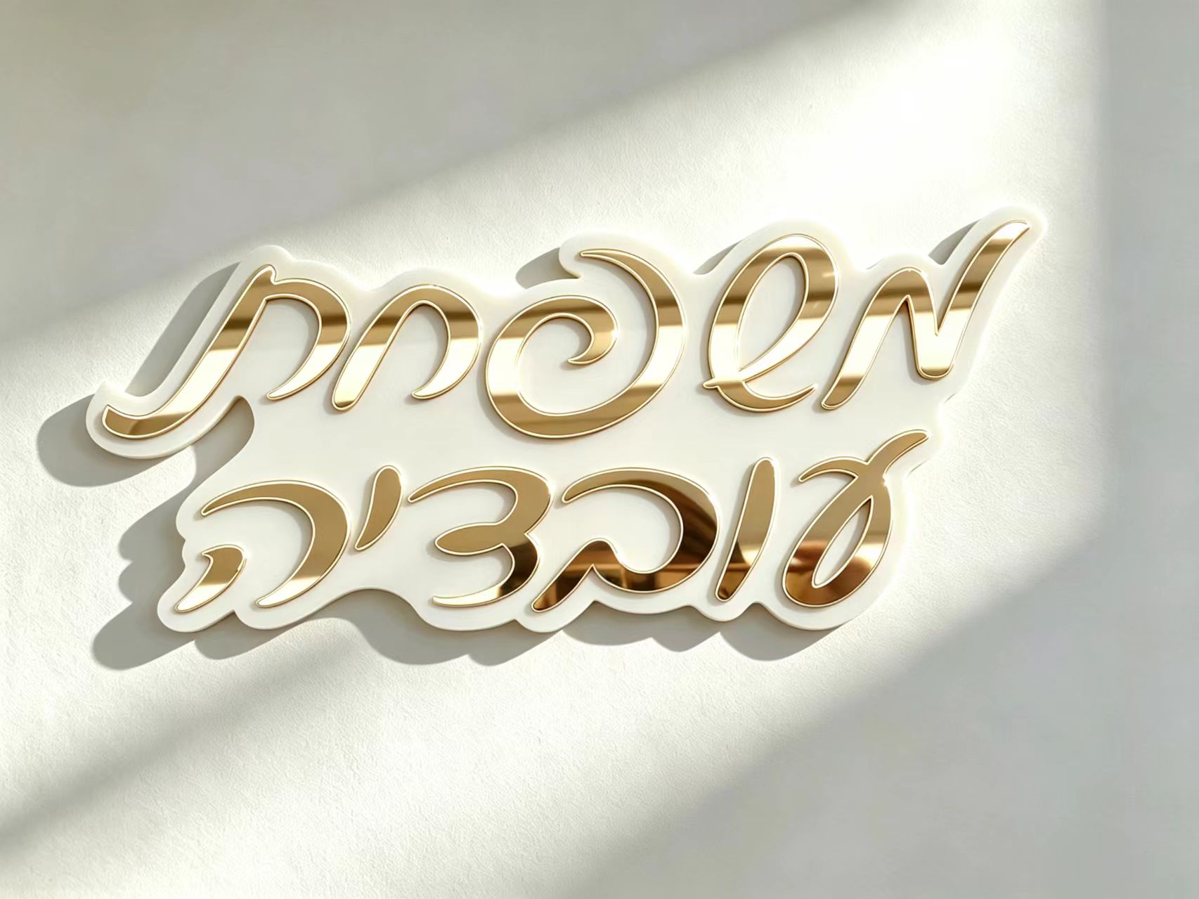 Personalisiertes Hebräisches N – Home Decor Mirror Bewertung und Preis