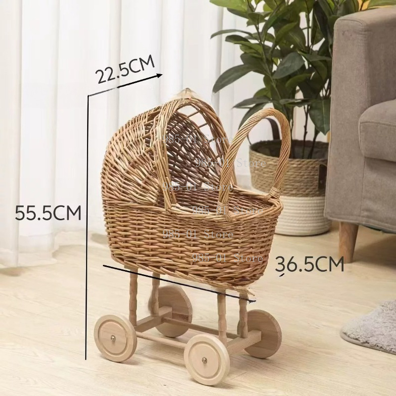 Handgewebter Weidenkorb Kinder – Rattan Plant Basket Bewertung und Preis