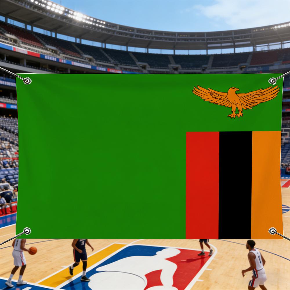 Wandbehang mit Flagge von Samb – Home Decor Zambia Bewertung und Preis