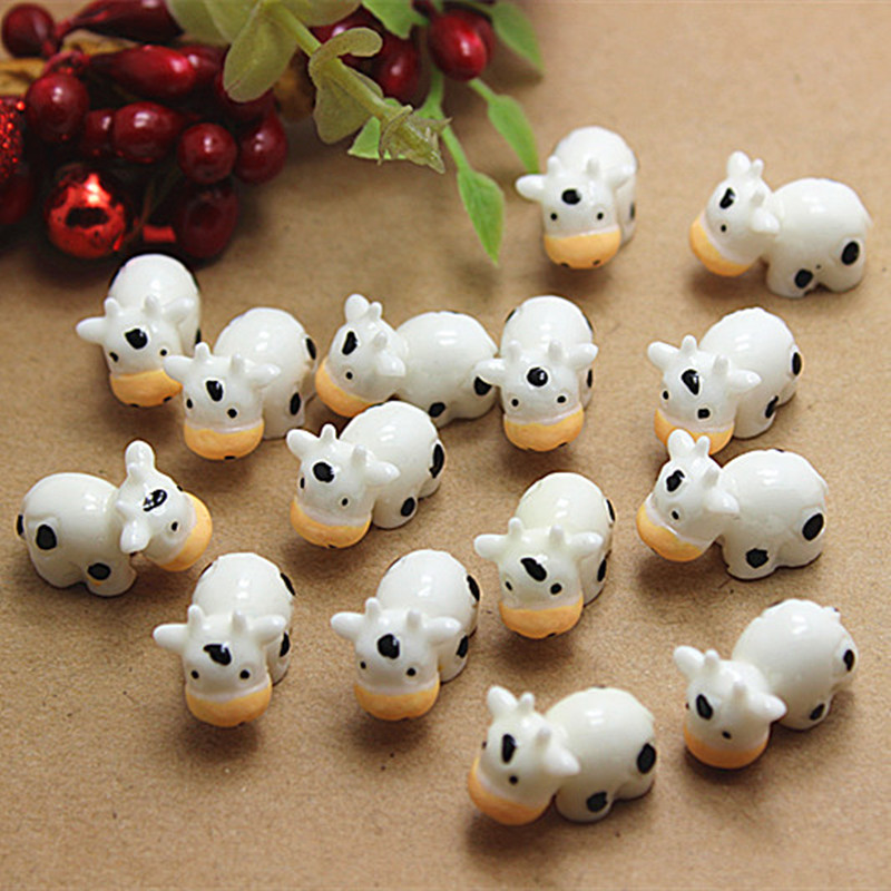 10 Stück Kawaii Mini Harz Kuh/ – Home Decor On Sale Bewertung und Preis